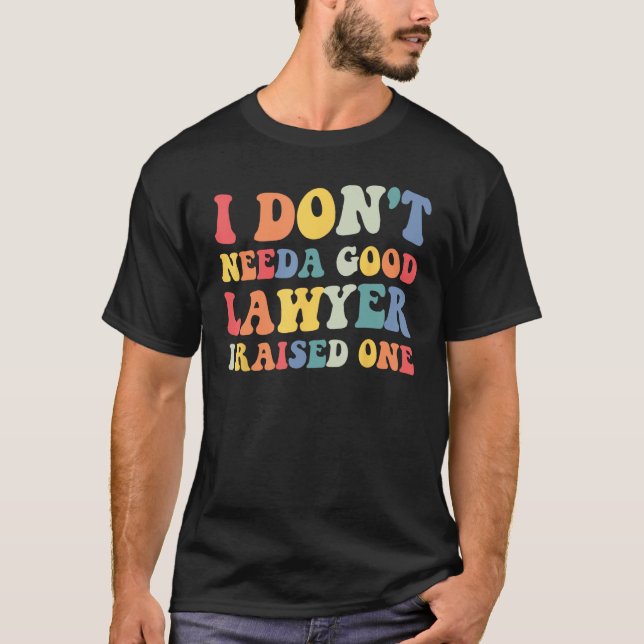 Lawyer Parents Father Mother Law School Graduation T-Shirt (Vorderseite)