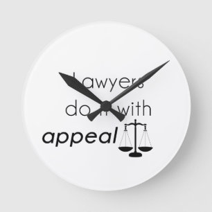Lawyers do it with runde wanduhr