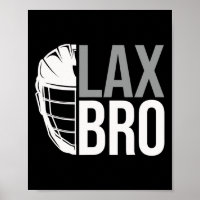 Lax Bro Funny Lacrosse Player Junge Kinder
