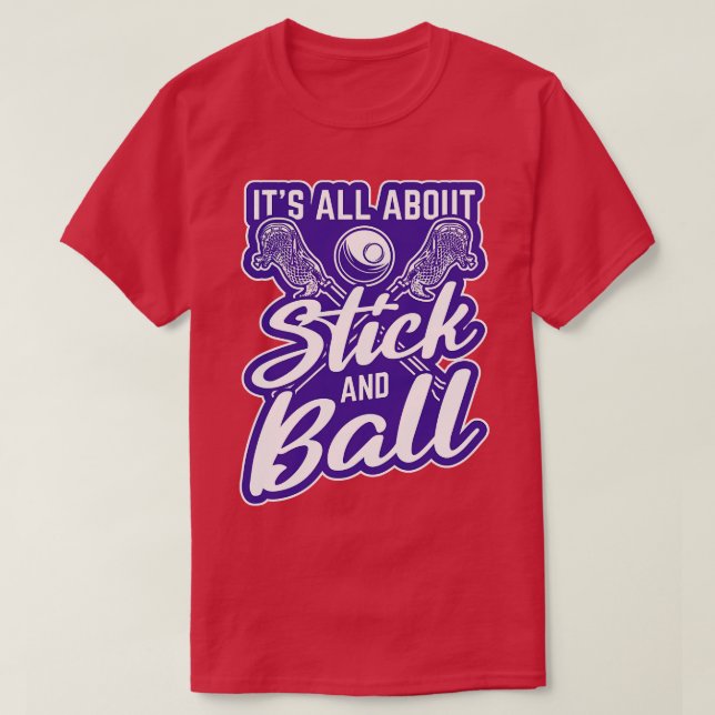 Lax Club Team Player Coach Fans Trainer Lacrosse 2 T-Shirt (Design vorne)