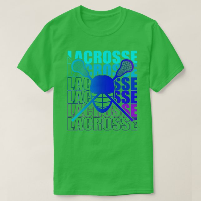 Lax Club Team Player Coach Fans Trainer Lacrosse 4 T-Shirt (Design vorne)