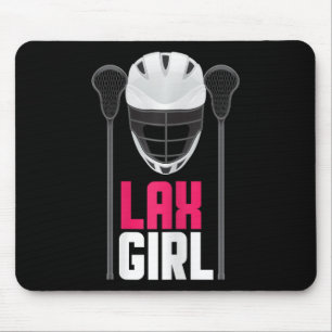 Lax Girl Player Lax Stick Lacrosse Team Mousepad