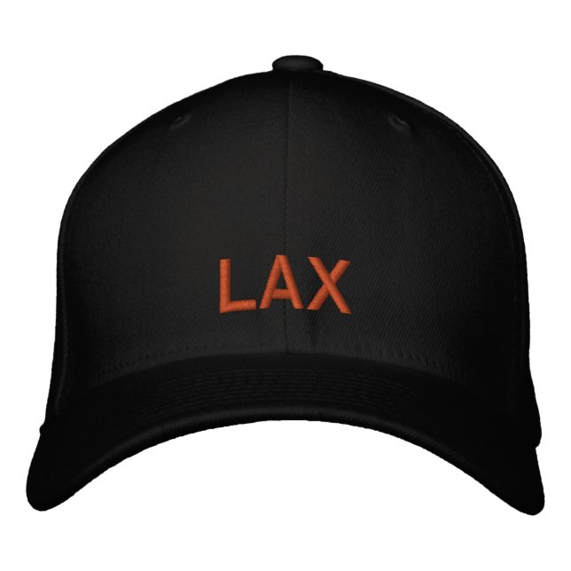 LAX Hat Bestickte Kappe (Vorderseite)