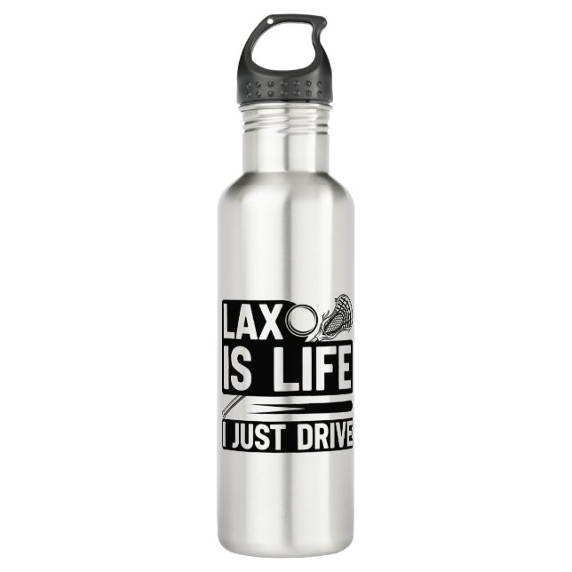 LAX Lacrosse Tumbler Edelstahlflasche (Vorderseite)