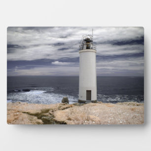 Laxe Lighthouse   Galicien, Spanien Fotoplatte