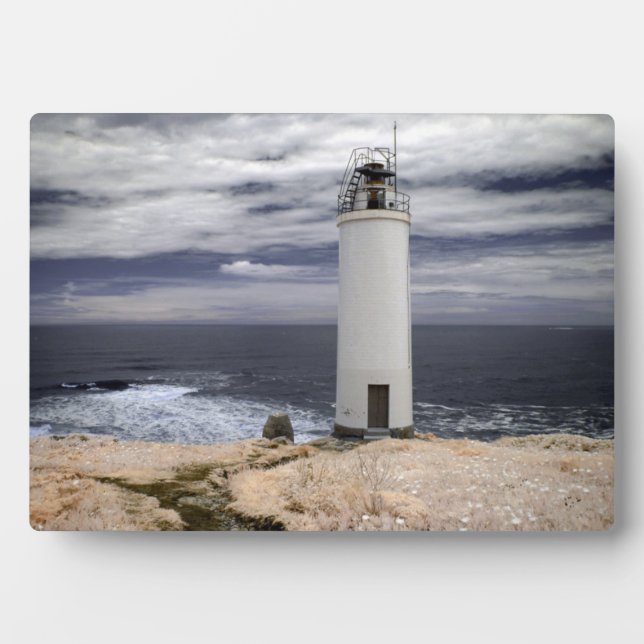 Laxe Lighthouse | Galicien, Spanien Fotoplatte (Vorderseite)