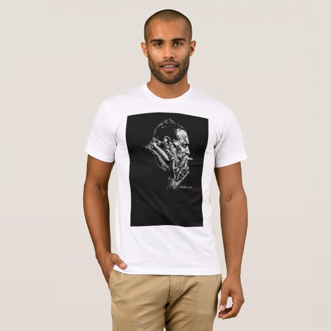 Laxmi Prasad Devkota Kunst-T-Shirt T-Shirt (Vorne ganz)