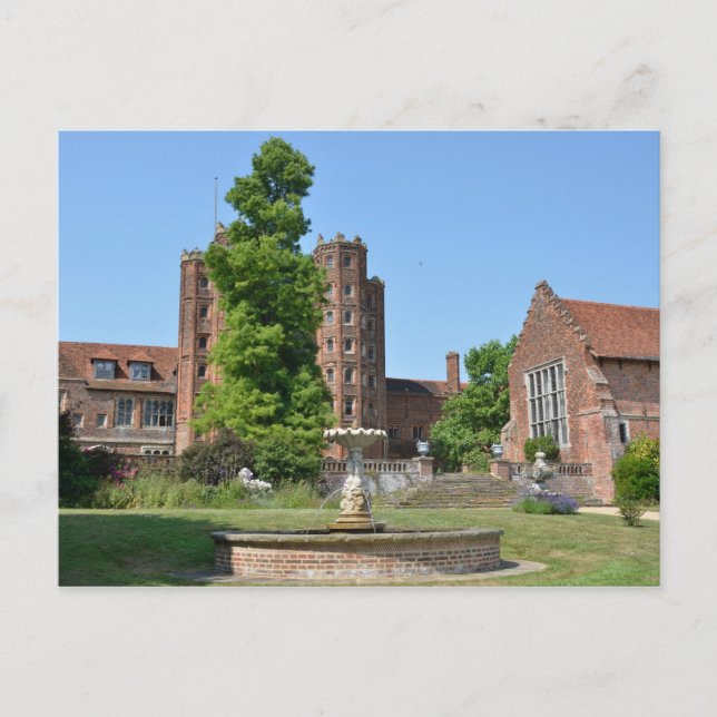 Layer Marney Towers Essex Postkarte (Vorderseite)