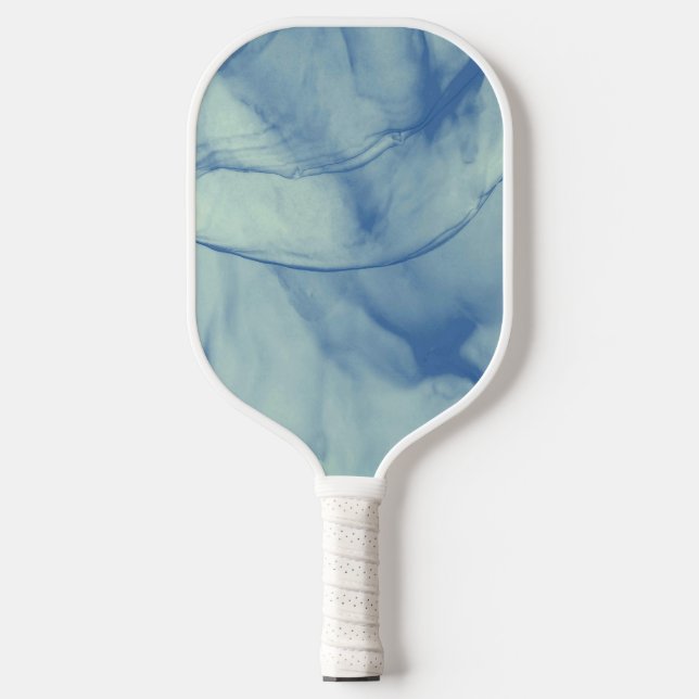 Layered Aqua Pickleball Schläger (Vorderseite)