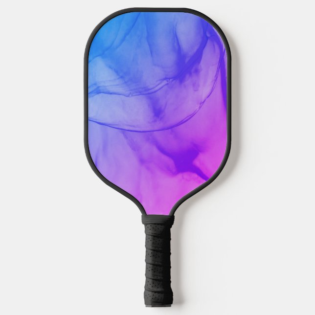 Layered Lila Pickleball Schläger (Vorderseite)