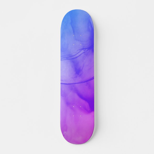 Layered Lila Skateboard (Vorne)
