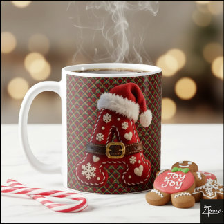 Layered Pastel Gold Trim Letter A Kaffeetasse