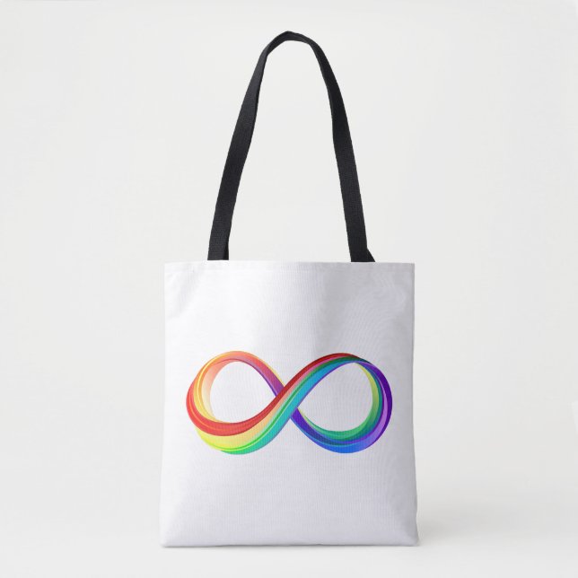Layered Rainbow Infinity Symbol (Vorderseite)