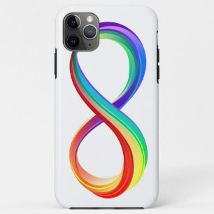Layered Rainbow Infinity Symbol Case-Mate iPhone Hülle