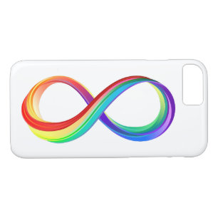 Layered Rainbow Infinity Symbol Case-Mate iPhone Hülle
