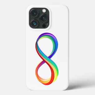 Layered Rainbow Infinity Symbol Case-Mate iPhone Hülle