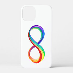 Layered Rainbow Infinity Symbol Case-Mate iPhone Hülle