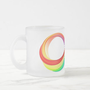 Layered Rainbow Infinity Symbol Mattglastasse