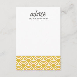 Layerte Scallops Hinweiskarte