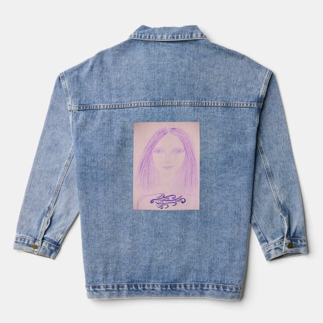 Layla Jeansjacke (Rückseite)