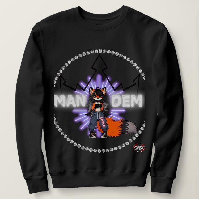 Layla - Sammlung Mandem - SVBK - SILVERBCK Sweatshirt (Design vorne)
