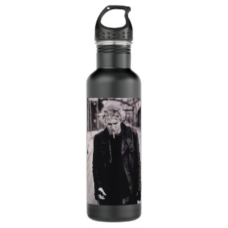 Layne Staley Alicee in Chainss Black and White gif Edelstahlflasche