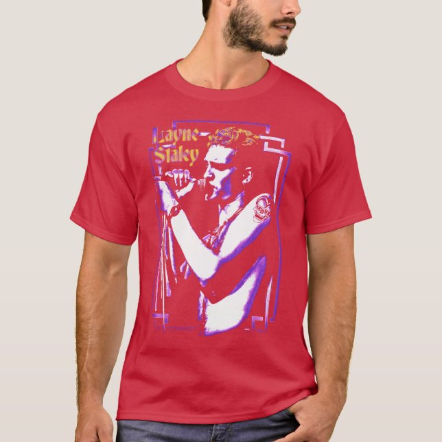 Layne Staley Vintage T-Shirt (Vorderseite)