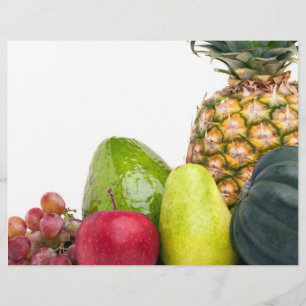 Layout für frisches Obst und Gemüse Flyer