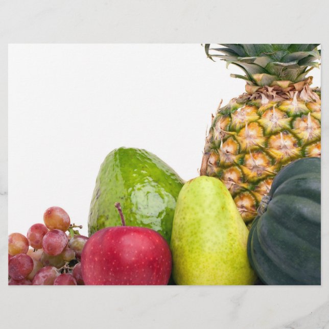 Layout für frisches Obst und Gemüse Flyer (Vorne)