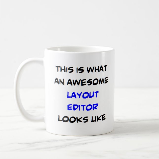 Layouteditor, phantastisch kaffeetasse (Links)