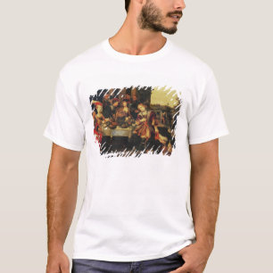 Lazarus am Tisch des reichen Mannes, 1618 (Öl auf T-Shirt