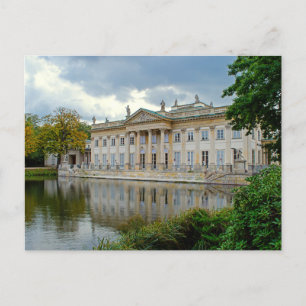 Łazienki Palace Warschau Polen Postkarte