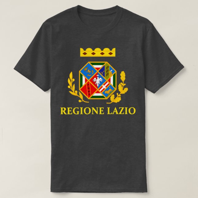 Lazio Flag Italien T-Shirt (Design vorne)