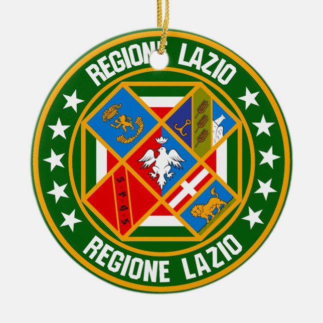 Lazio Keramik Ornament (Vorne)