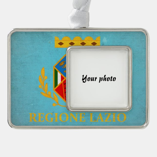 Lazio Rahmen-Ornament Silber (Vorderseite)