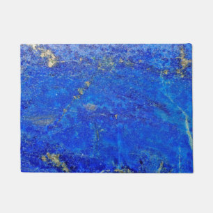 Lazurite Lapis Edelstein Fußmatte