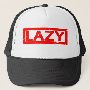 Lazy Briefmarke Truckerkappe