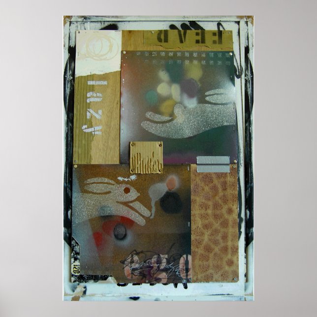 Lazy Bunny Poster (Vorne)