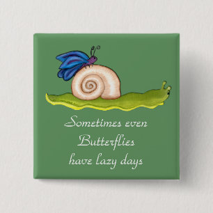 Lazy Butterfly Button