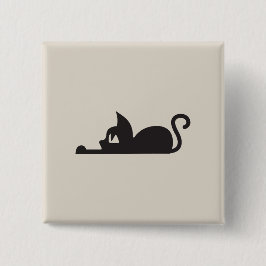 Lazy Cat Button