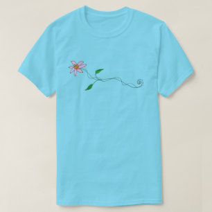 Lazy Daisy Funky Abstrakte Kunst zu tragen T-Shirt