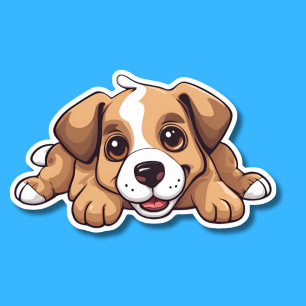 Lazy Dog Aufkleber