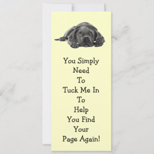 Lazy Dog BOOK MARK: "Dock Me In"