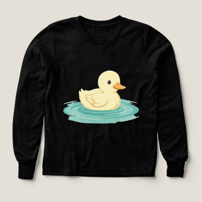 Lazy Duck Floating (Design Vorderseite)