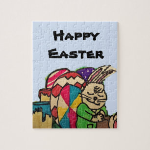 LAZY EASTER BUNNY PUZZLE