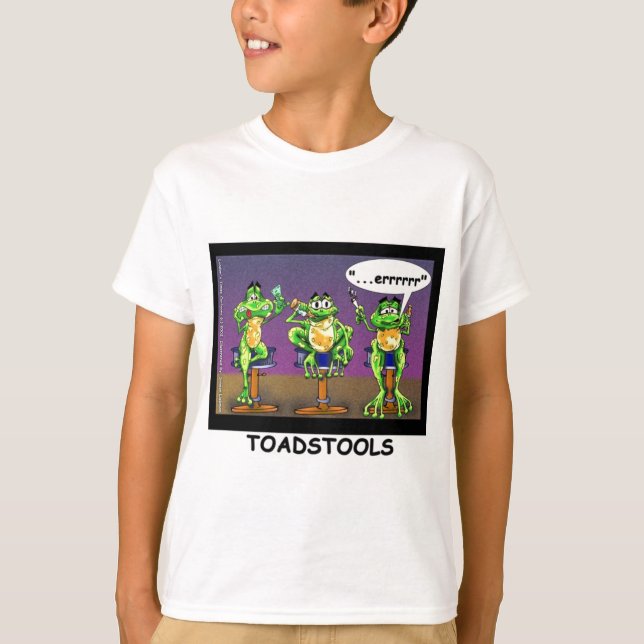 Lazy Frogs alias Toadstools Funny Gifts & T-Shirts (Vorderseite)