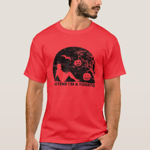 Lazy Halloween-Kostüm, als wäre ich Tomate T-Shirt