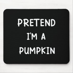 Lazy Halloween-Kostüm, so tun, als wäre ich ein Kü Mousepad