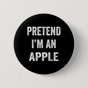 Lazy Halloween, so als wäre ich Apple Funny Hallow Button