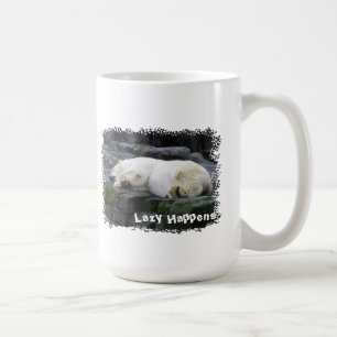 Lazy Happens Polar Bear Tasse